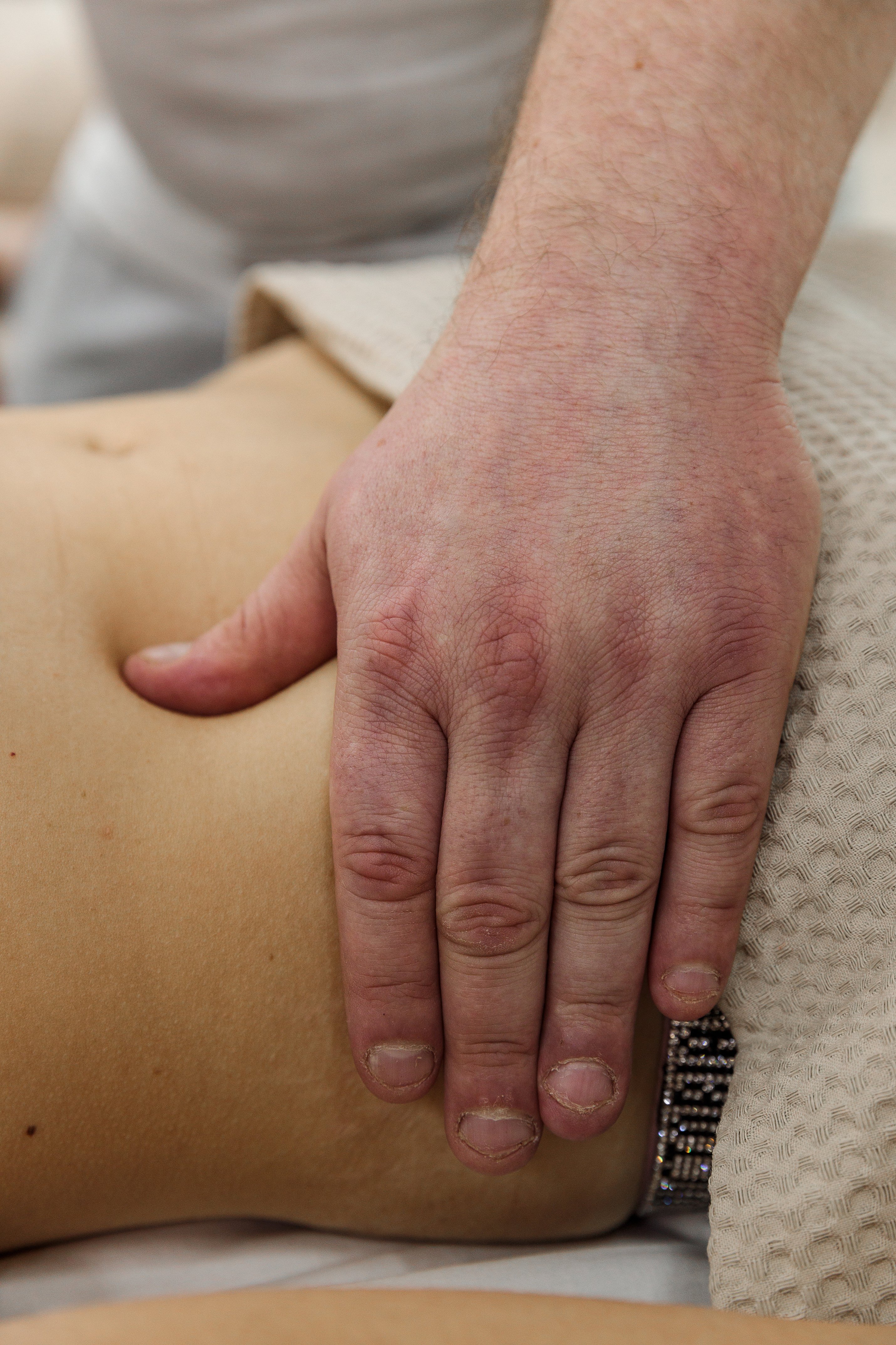 Для здоровья органов живота: массаж+