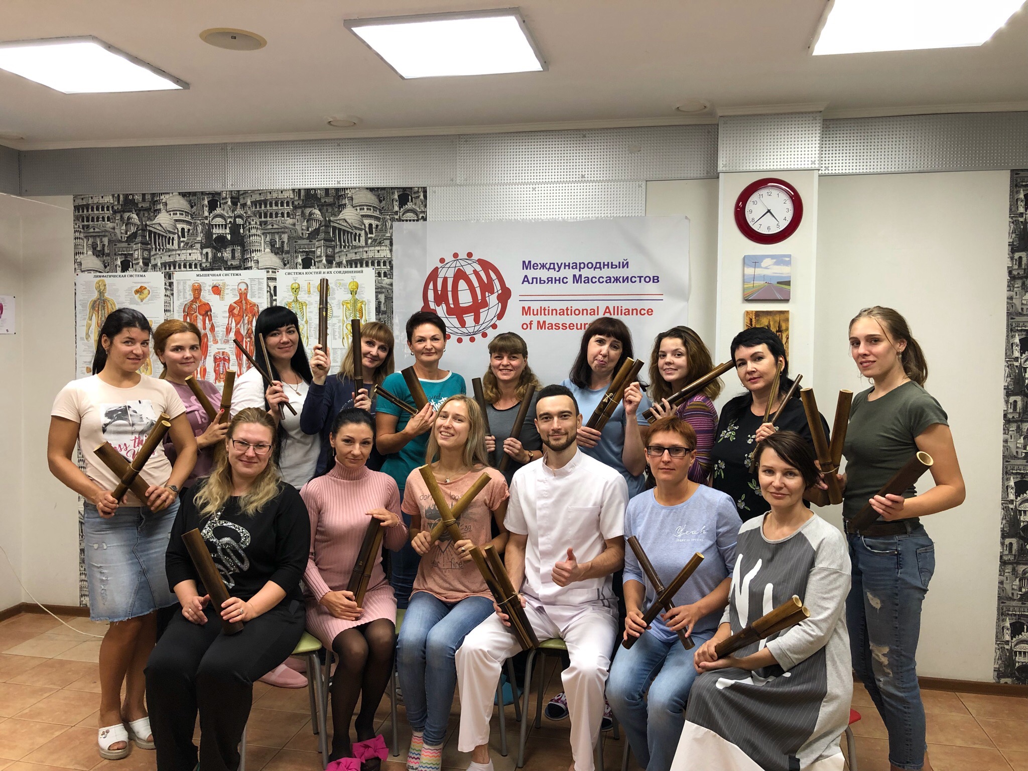 Бразильский массаж бамбуковыми палочками!