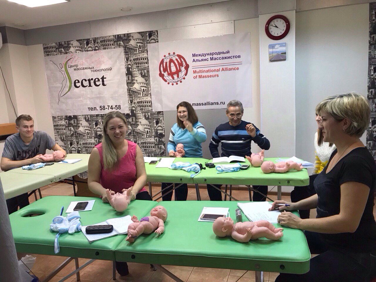 Выпускной детских массажистов